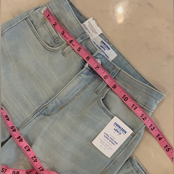 Denizen Levi’s, Women’s, Jeans, Ultra High-Rise, Super Skinny, Denim Jeans. - Picture 6 of 9